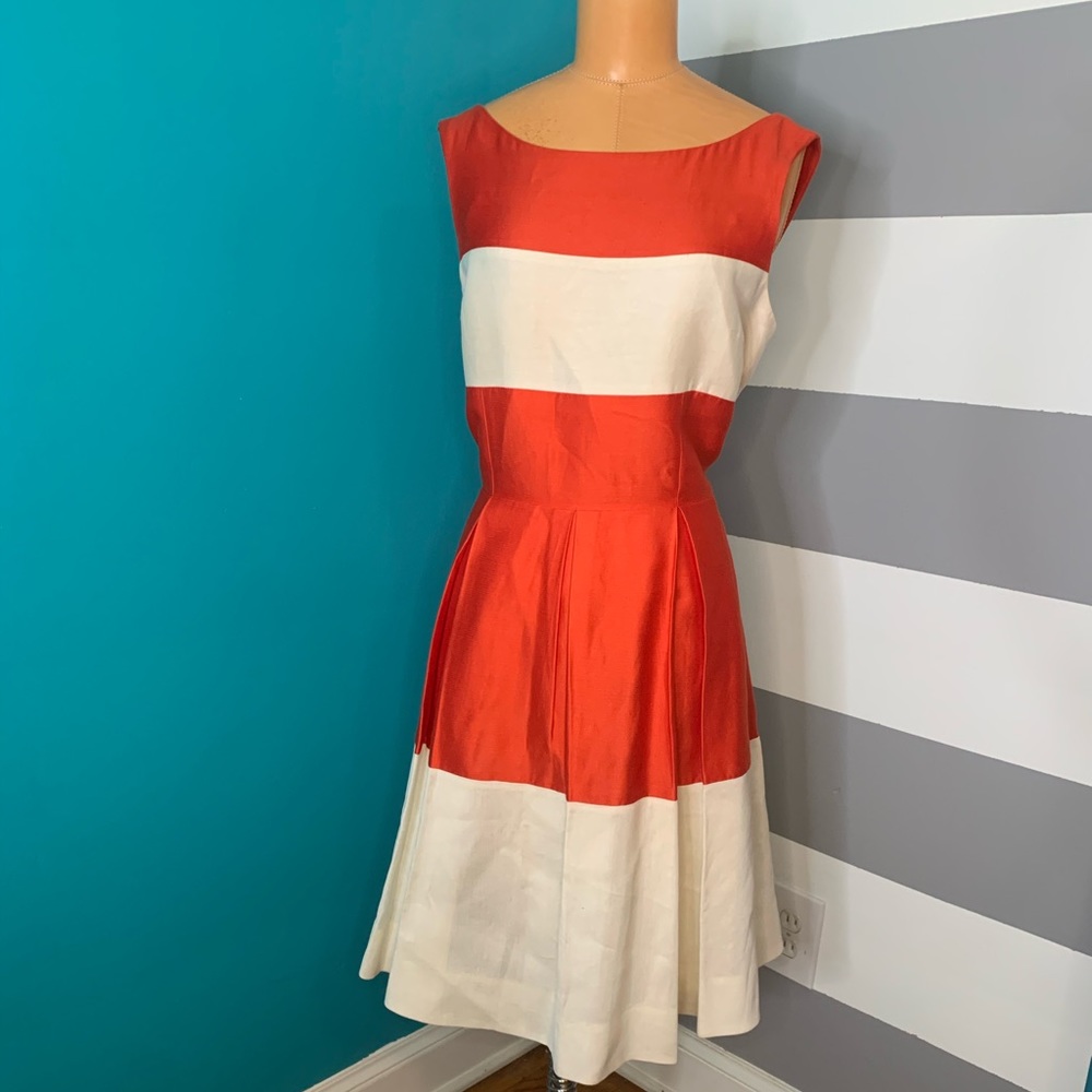 Kate Spade Colorblocked Tea Gayle Dress